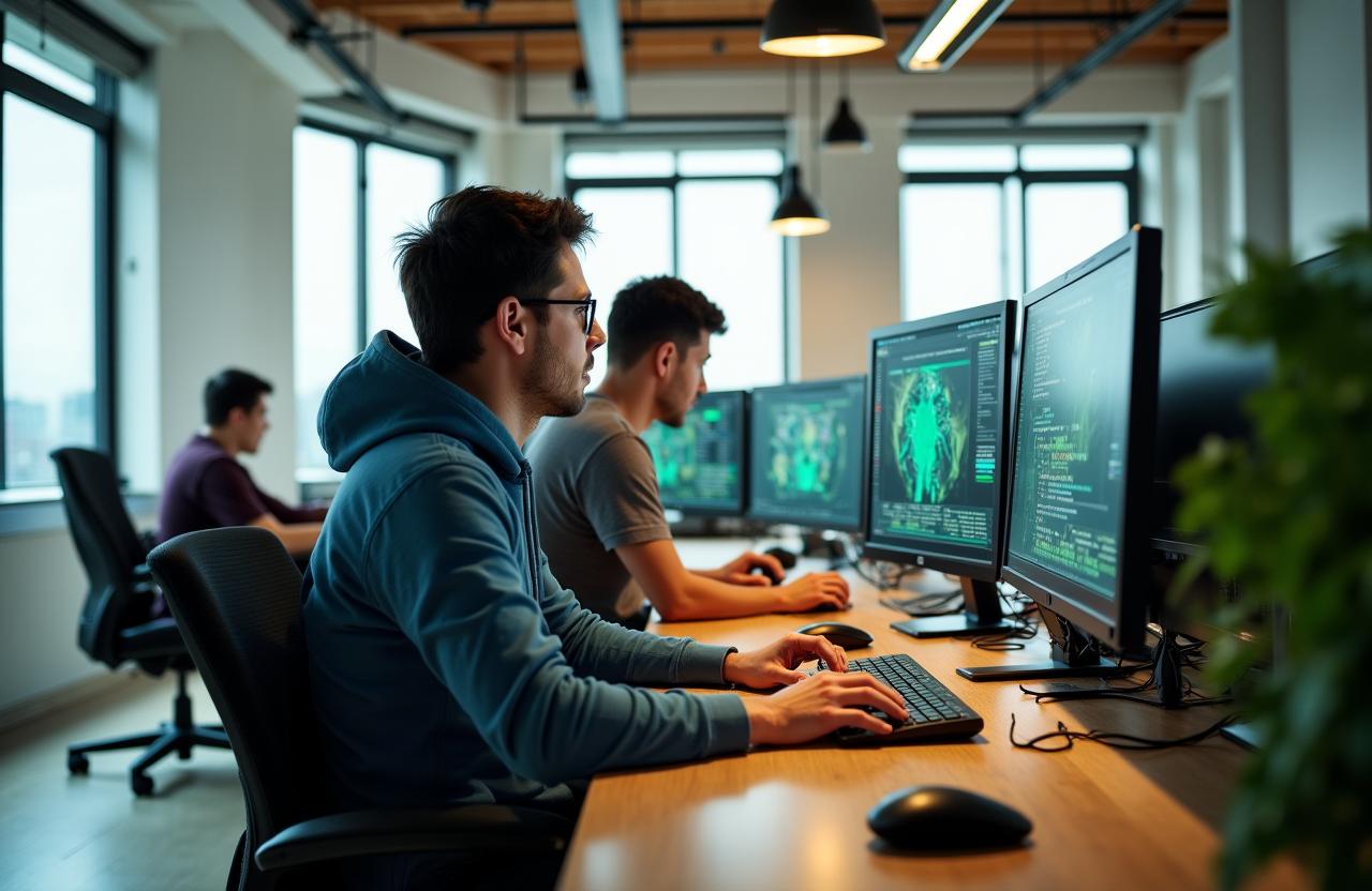 Hanabi Play のオフィス風景